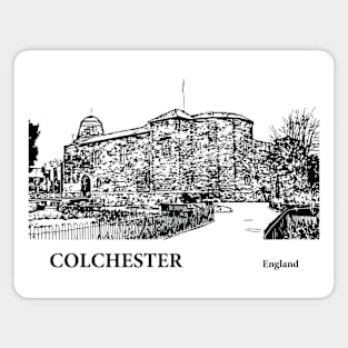 Colchester England Magnet